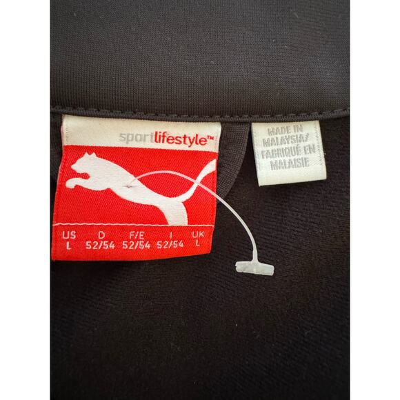 Puma Mens Track jacket zip up Size Large - Picture 5 of 7